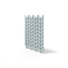 Płyta betonowa na ścianę 3D PB48 935x600x25, jasny błękit CL06, beton architektoniczny