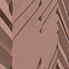 Płyta betonowa na ścianę 3D PB70A 1200x600x35, brudny róż CL07; wzór A, beton architektoniczny