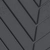 Płyta betonowa na ścianę 3D PB44 1188x600x25, czarny B15, beton architektoniczny