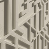 Płyta betonowa na ścianę 3D PB27 1200x600x35, kość słoniowa KS, beton architektoniczny