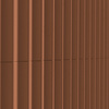 Płyta betonowa na ścianę 3D PB60 1350x520x35, terakota CL01, beton architektoniczny