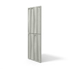 Płyta betonowa na ścianę 3D PB66B 1350x430x22, pistacjowy CL08; wzór B, beton architektoniczny