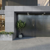 Płyta betonowa na ścianę 2D PA05 900x550x10, szary S96, beton architektoniczny