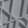 Płyta betonowa na ścianę 3D PB27 1200x600x35, antracytowy B08, beton architektoniczny