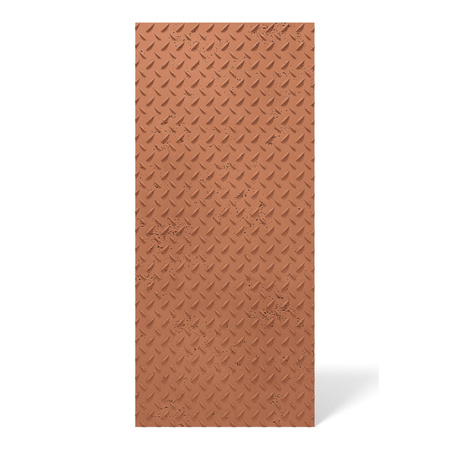 Płyta betonowa na ścianę 3D PB54 1350x600x15, terakota CL01, beton architektoniczny