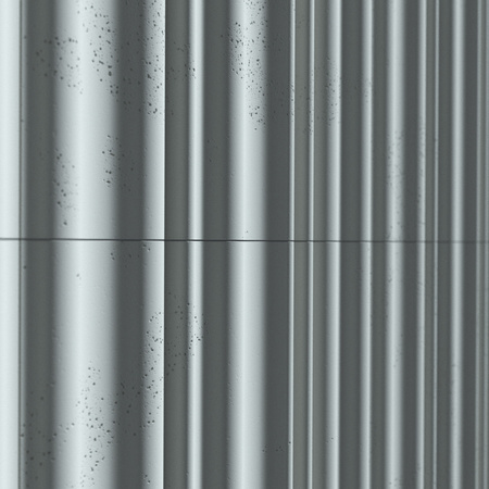Płyta betonowa na ścianę 3D PB58 1350x560x34, jasny błękit CL06, beton architektoniczny