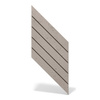 Płyta betonowa na ścianę 3D PB43 1210x500x25, szarobeżowy CL05, beton architektoniczny