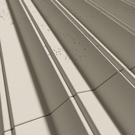 Płyta betonowa na ścianę 3D PB65 1350x480x32, kość słoniowa KS, beton architektoniczny