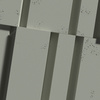 Płyta betonowa na ścianę 3D PB13 1200x600x40, zgaszona zieleń CL09, beton architektoniczny