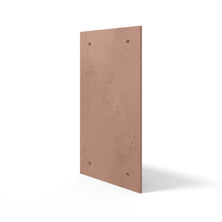 Płyta betonowa na ścianę 3D PB30 1200x600x20, brudny róż CL07, beton architektoniczny