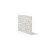 Płyta betonowa na ścianę 3D PB71F 600x600x22, zgaszona biel B0; wzór F, beton architektoniczny