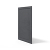Płyta betonowa na ścianę 3D PB33A 1200x600x30, czarny B15; wzór A, beton architektoniczny