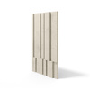 Płyta betonowa na ścianę 3D PB13 1200x600x40, kość słoniowa KS, beton architektoniczny
