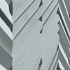 Płyta betonowa na ścianę 3D PB70A 1200x600x35, jasny błękit CL06; wzór A, beton architektoniczny