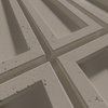 Płyta betonowa na ścianę 3D PB66A 1350x430x22, szarobeżowy CL05, wzór A, beton architektoniczny