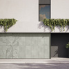 Płyta betonowa na ścianę 3D PB05A 1200x600x48, pistacjowy CL08, wzór A, beton architektoniczny