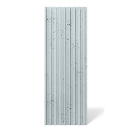 Płyta betonowa na ścianę 3D PB39 1350x490x30, jasny błękit CL06, beton architektoniczny