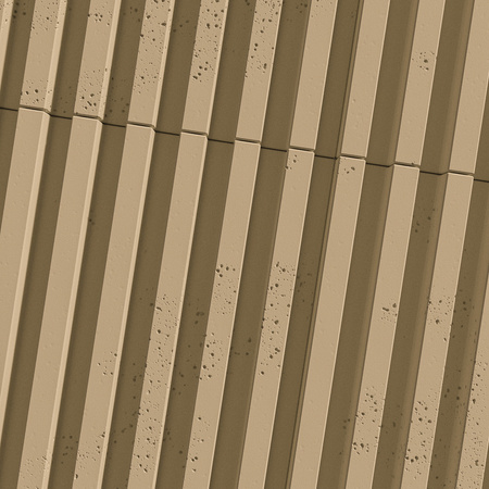 Płyta betonowa na ścianę 3D PB38 1350x480x30, miodowy CL03, beton architektoniczny