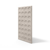 Płyta betonowa na ścianę 3D PB28 1200x600x30, kaszmirowy CL04, beton architektoniczny