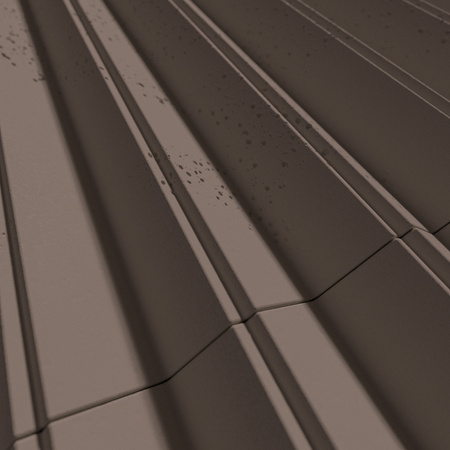 Płyta betonowa na ścianę 3D PB65 1350x480x32, czekoladowy CL02, beton architektoniczny