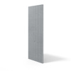 Płyta betonowa na ścianę 3D PB57 1350x460x30, szary S96, beton architektoniczny
