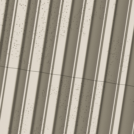 Płyta betonowa na ścianę 3D PB65 1350x480x32, kość słoniowa KS, beton architektoniczny