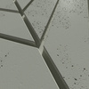 Płyta betonowa na ścianę 3D PB44 1188x600x25, zgaszona zieleń CL09, beton architektoniczny