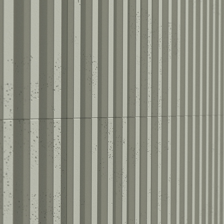 Płyta betonowa na ścianę 3D PB39 1350x490x30, pistacjowy CL08, beton architektoniczny