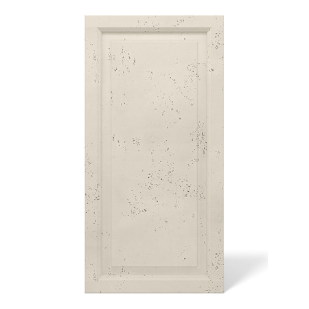 Płyta betonowa na ścianę 3D PB33A 1200x600x30, kość słoniowa KS, wzór A, beton architektoniczny