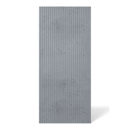 Płyta betonowa na ścianę 3D PB37 1350x600x12, antracytowy B08, beton architektoniczny
