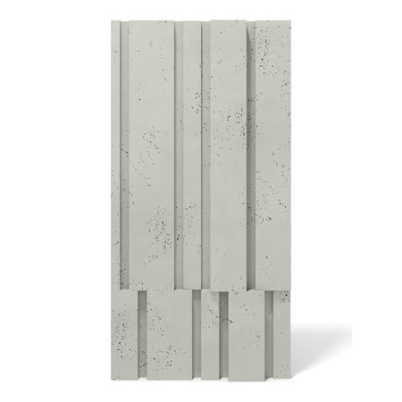 Płyta betonowa na ścianę 3D PB13 1200x600x40, pistacjowy CL08, beton architektoniczny