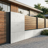 Płyta betonowa na ścianę 2D PA09 1200x600x10, zgaszona biel B0, beton architektoniczny