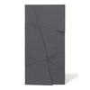 Płyta betonowa na ścianę 3D PB05B 1200x600x48, czarny B15, wzór B, beton architektoniczny