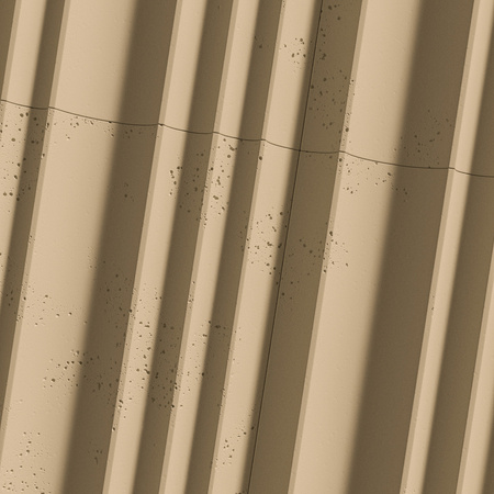 Płyta betonowa na ścianę 3D PB56 1350x430x35, miodowy CL03, beton architektoniczny