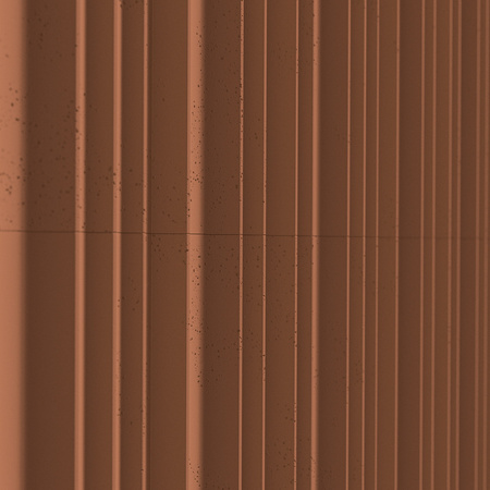 Płyta betonowa na ścianę 3D PB56 1350x430x35, terakota CL01, beton architektoniczny