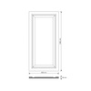 Płyta betonowa na ścianę 3D PB33A 1200x600x30, brudny róż CL07; wzór A, beton architektoniczny