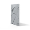 Płyta betonowa na ścianę 3D PB05A 1200x600x48, szary S96, wzór A, beton architektoniczny