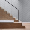 Płyta betonowa na ścianę 3D PB35 455x120x20, szary S96, beton architektoniczny