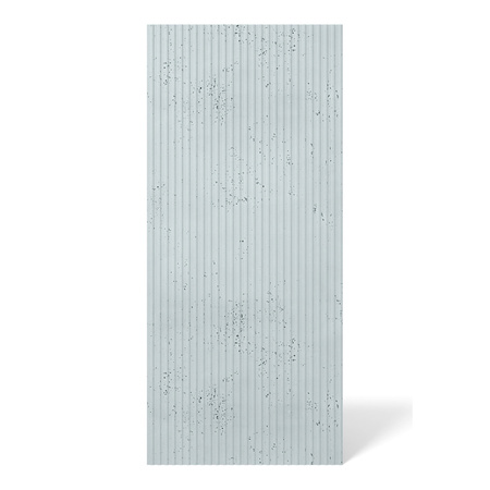 Płyta betonowa na ścianę 3D PB37 1350x600x12, jasny błękit CL06, beton architektoniczny