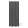 Płyta betonowa na ścianę 3D PB60 1350x520x35, czarny B15, beton architektoniczny