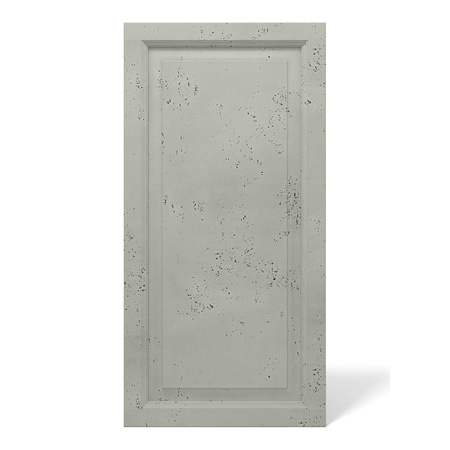 Płyta betonowa na ścianę 3D PB33A 1200x600x30, zgaszona zieleń CL09; wzór A, beton architektoniczny
