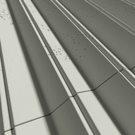 Płyta betonowa na ścianę 3D PB65 1350x480x32, pistacjowy CL08, beton architektoniczny