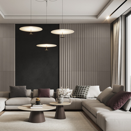 Płyta betonowa na ścianę 3D PB39 1350x490x30, szarobeżowy CL05, beton architektoniczny