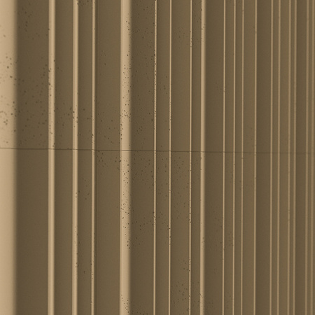 Płyta betonowa na ścianę 3D PB56 1350x430x35, miodowy CL03, beton architektoniczny