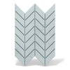 Płyta betonowa na ścianę 3D PB46 939x600x25, jasny błękit CL06, beton architektoniczny