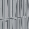 Płyta betonowa na ścianę 3D PB66B 1350x430x22, szary S96; wzór B, beton architektoniczny