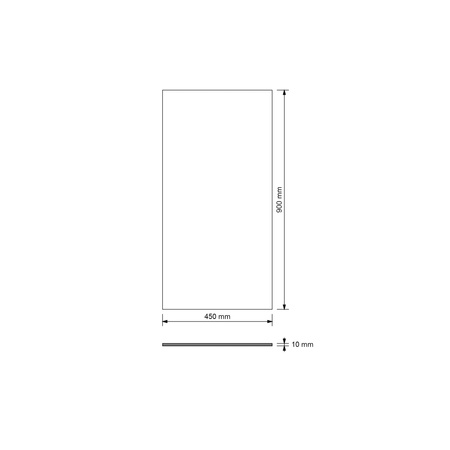 Płyta betonowa na ścianę 2D PA04 900x450x10, zgaszona biel B0, beton architektoniczny