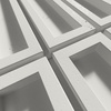 Płyta betonowa na ścianę 3D PB51 800x410x20, zgaszona biel B0, beton architektoniczny
