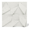 Płyta betonowa na ścianę 3D PB06 60x60x4,2, zgaszona biel B0 , wzór: B, beton architektoniczny