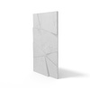Płyta betonowa na ścianę 3D PB05B 1200x600x48, jasnoszary S50, wzór B, beton architektoniczny